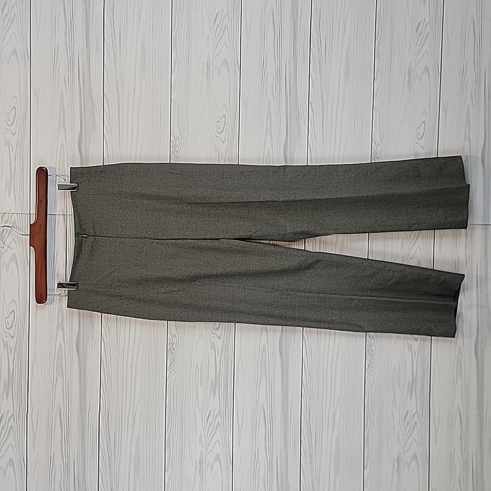 Fabrizio Gianni Trousers 1018 Style Front Zip Dress Pants - Grey Womens Size 6